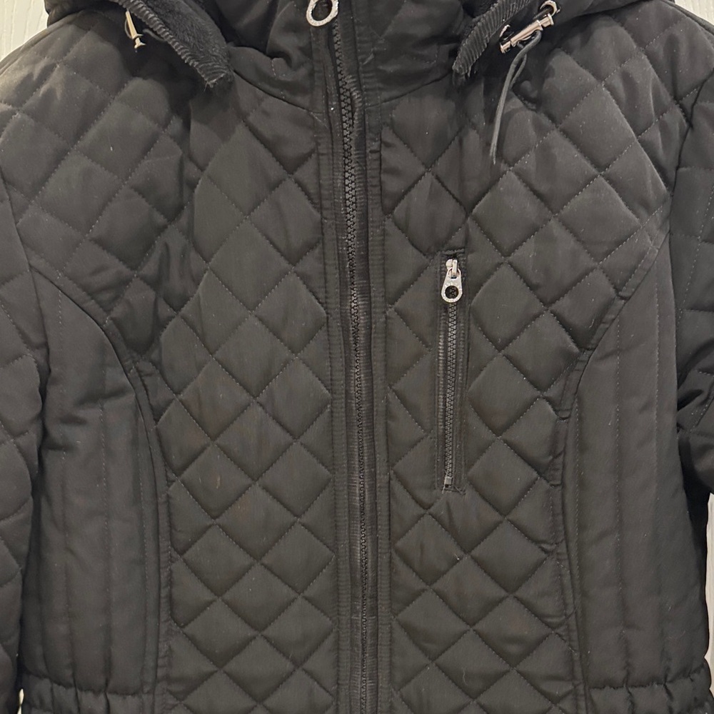 Laundry by Design Quilted Black Puffer Jacket - Picture 6 of 14